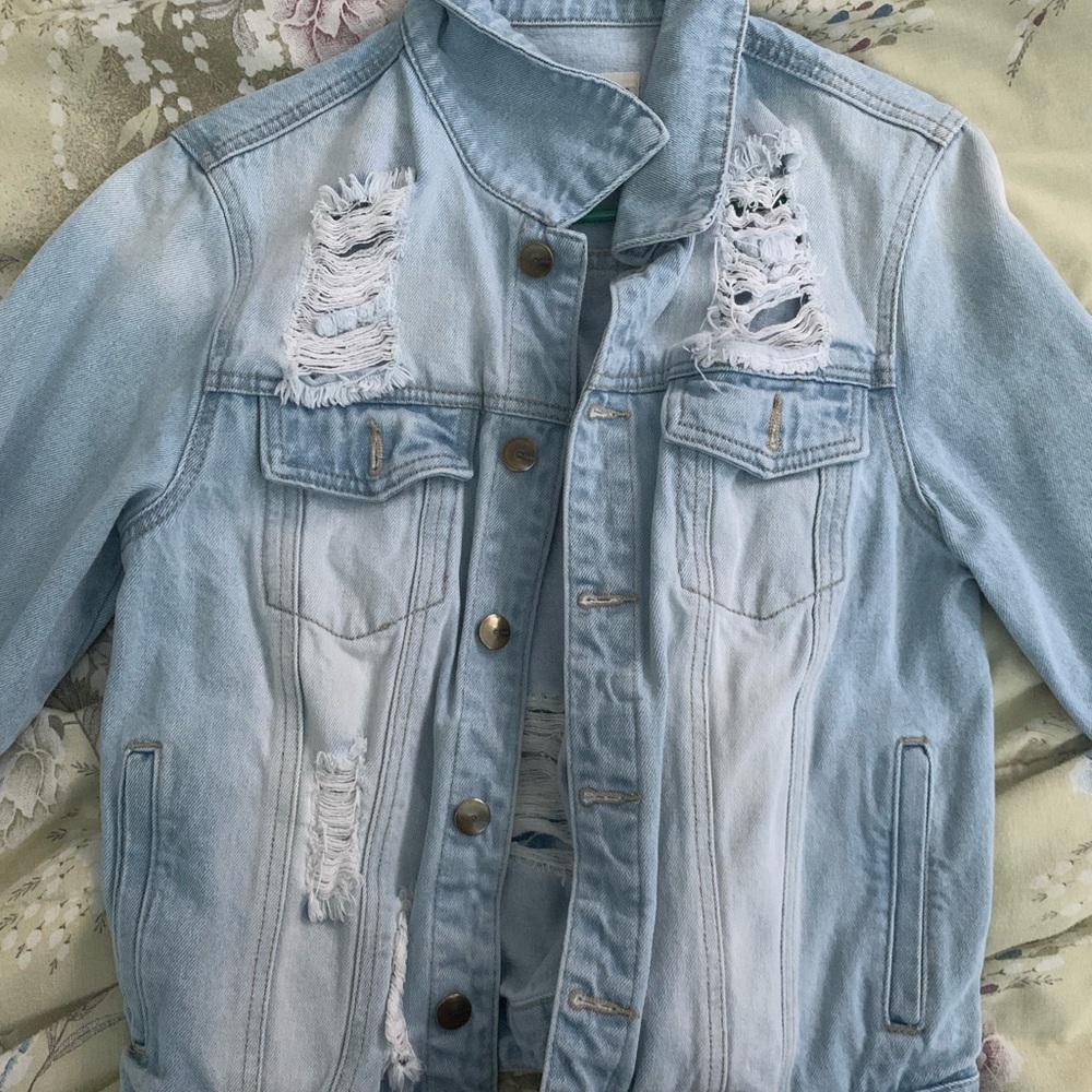 Ripped Jean jacket